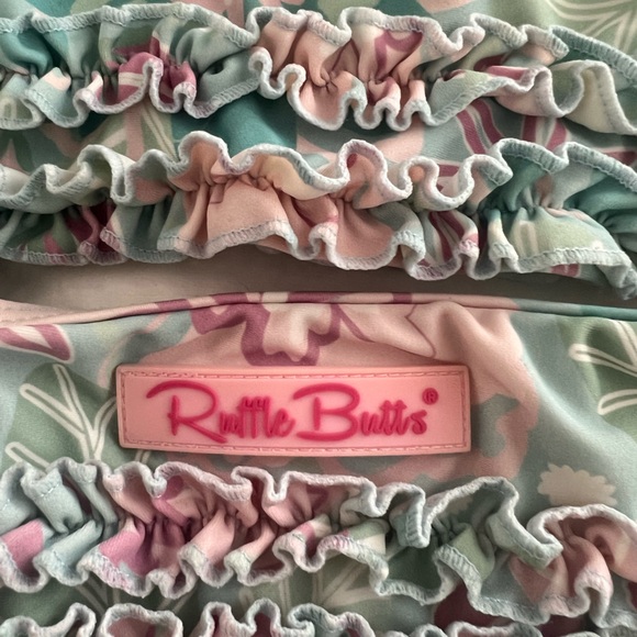 RuffleButts | Toddler Girl swimsuit - Picture 2 of 3